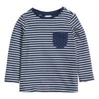 Лонгслив для девочки H&M Полоска